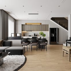 Gạch giả gỗ 195x1200 LU19120_4602 mang tông màu ấm áp