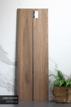 Gạch giả gỗ 200x1200 LUBL122L15IS màu nâu gỗ tự nhiên