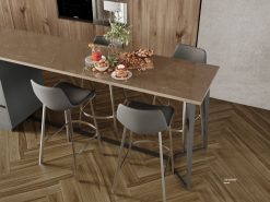 Gạch giả gỗ 200x1000 LULC20102 bề mặt mờ mịn tông màu ấm