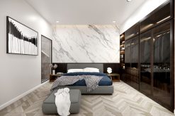 Gạch giả gỗ 600x1200 LUBL126W3 xương cá màu xám