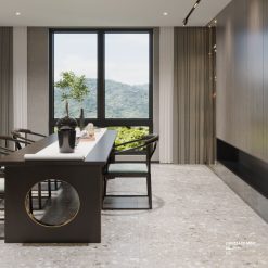 Gạch terrazzo mờ 600x600 LUPIZZARO MINT