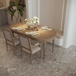 Gạch terrazzo mờ 600x600 LUPIZZARO MINT