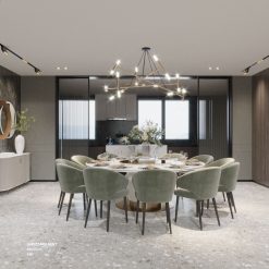 Gạch terrazzo mờ 600x600 LUPIZZARO MINT