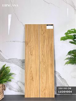 Gạch giả gỗ 200x1000 LU201004 bề mặt mờ nguồn gốc Trung Quốc
