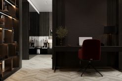 Gạch giả gỗ 600x1200 LUBL126W3 xương cá màu xám