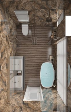 Gạch vân gỗ mờ 150x900 LUC915108NS ốp phòng khách đẹp