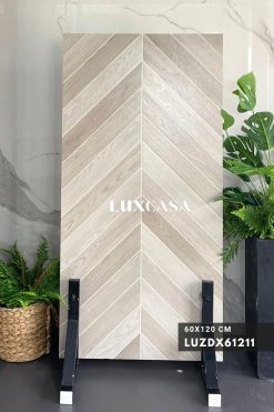 Gạch giả gỗ 600x1200 LUZDX61211 Mang Nét Đẹp Cổ Điển
