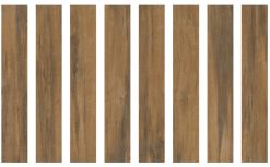 Gạch giả gỗ 200x1200 LUK1223443MA màu nâu truyền thống