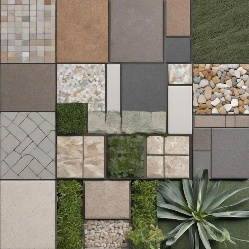 Các mẫu gạch lát sân vườn 50x50 phổ biến