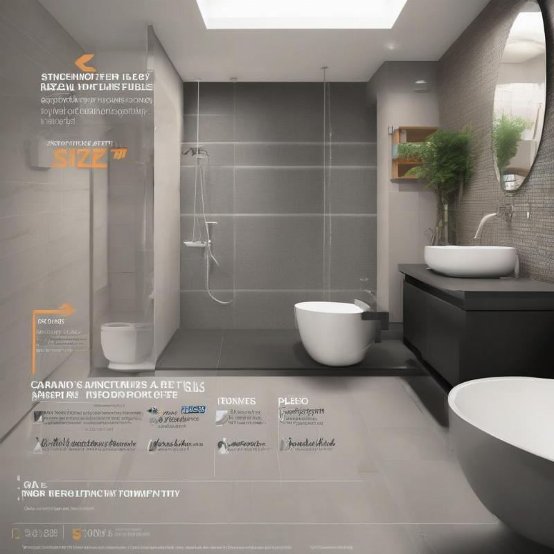 Các yếu tố ảnh hưởng đến giá gạch lát nền nhà tắm chống trơn