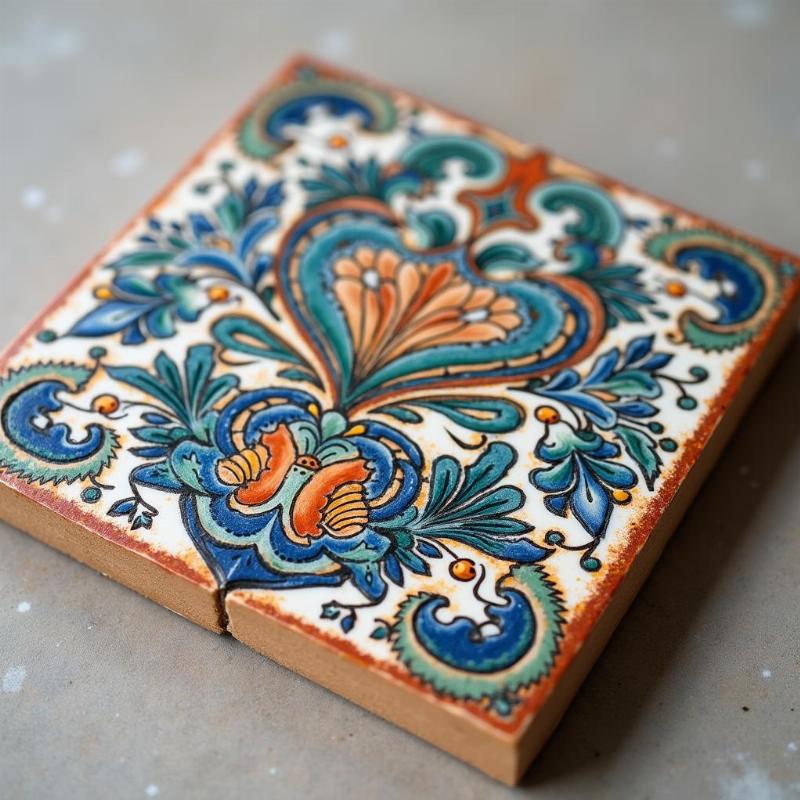 Báo giá gạch Bát Tràng nghệ thuật vẽ tay trang trí nội thất độc đáo 2025