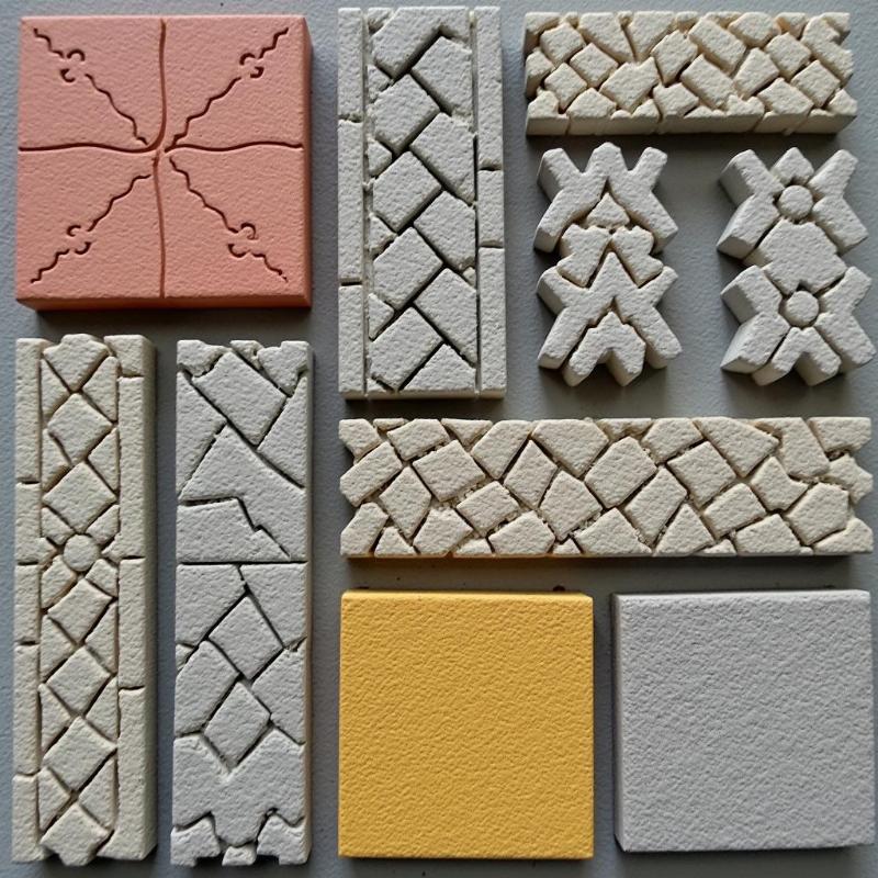 Tim hieu cac loai gach be tong pho bien, mau sac, kich thuoc đa dang
