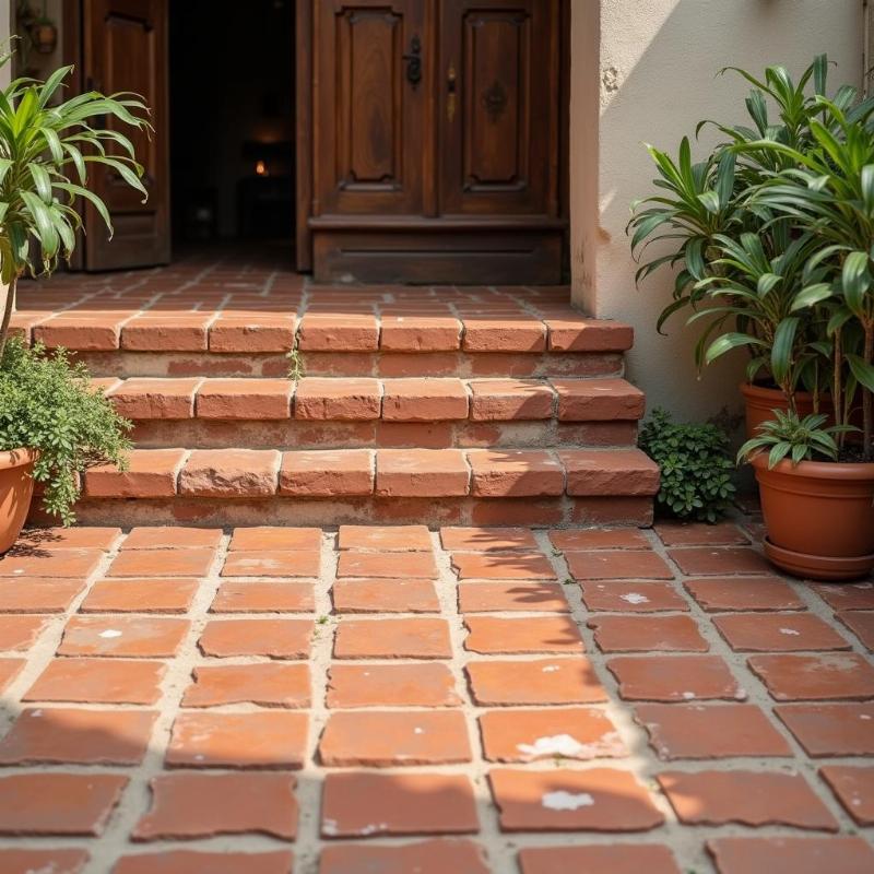 Mau gach do lat san Ha Bac truyen thong chat luong cao tai Gach Men Thanh Tung