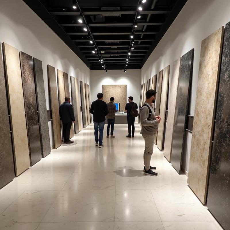Các mẫu gạch granite Viglacera đa dạng tại showroom Gạch Men Thanh Tùng, cập nhật giá mới nhất