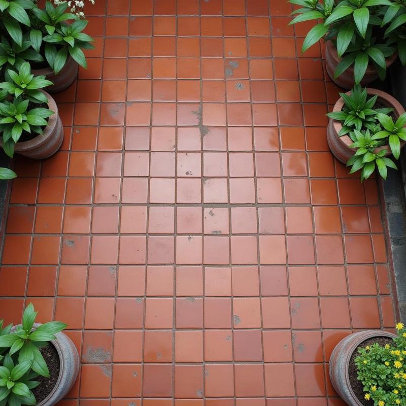 Hinh anh gach tau 400x400 lat san vuon, loi di, chat luong cao