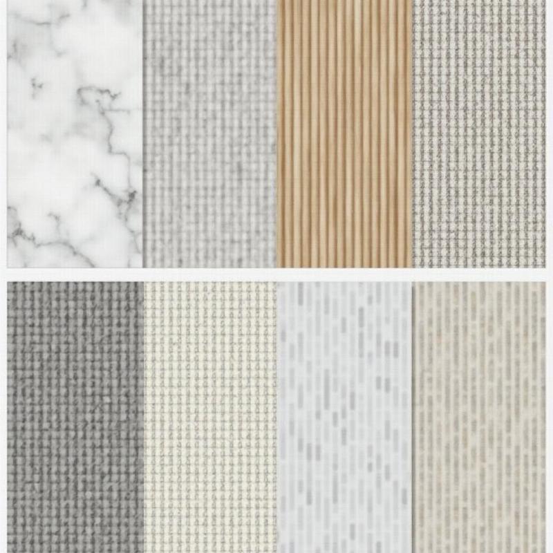 Các loại gạch dán tường 30x60 phổ biến với đa dạng màu sắc, họa tiết và chất liệu