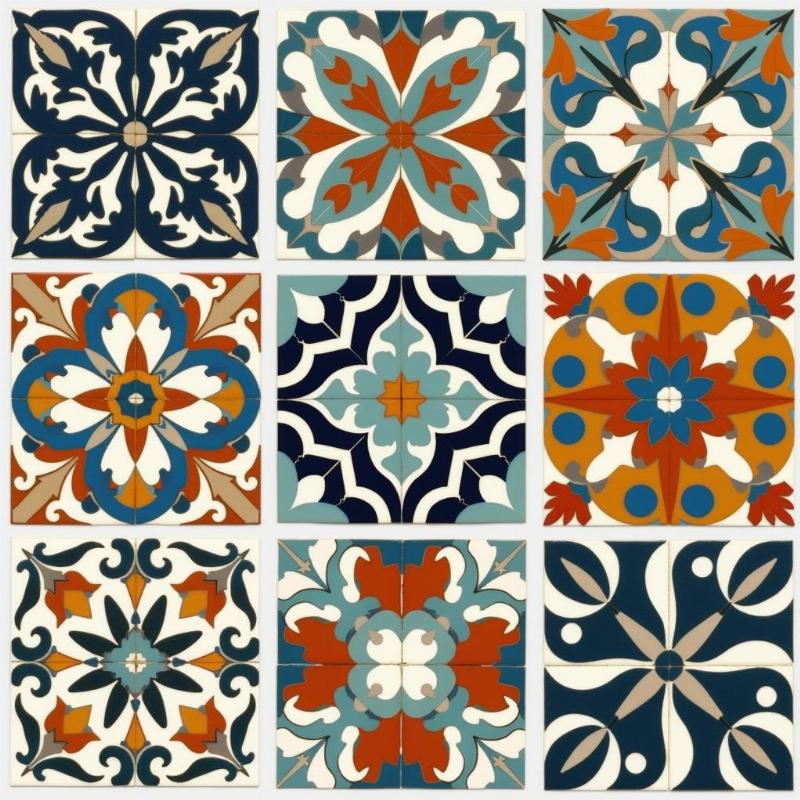 Tổng hợp các mẫu gạch hoa lát nền và ốp tường đẹp, phổ biến hiện nay với nhiều chất liệu, kích thước