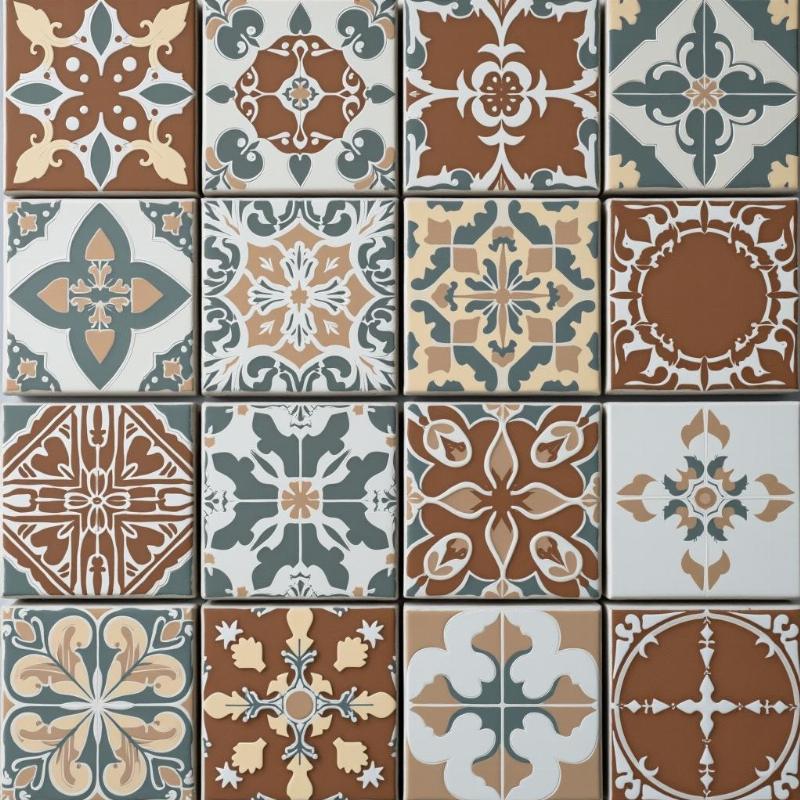 Bộ sưu tập gạch bông với đa dạng mẫu mã, kích thước và màu sắc tại mức giá tốt.