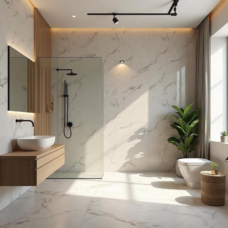 Mẫu gạch Duy Hòa lát nền và ốp tường đẹp, hiện đại cho không gian sống