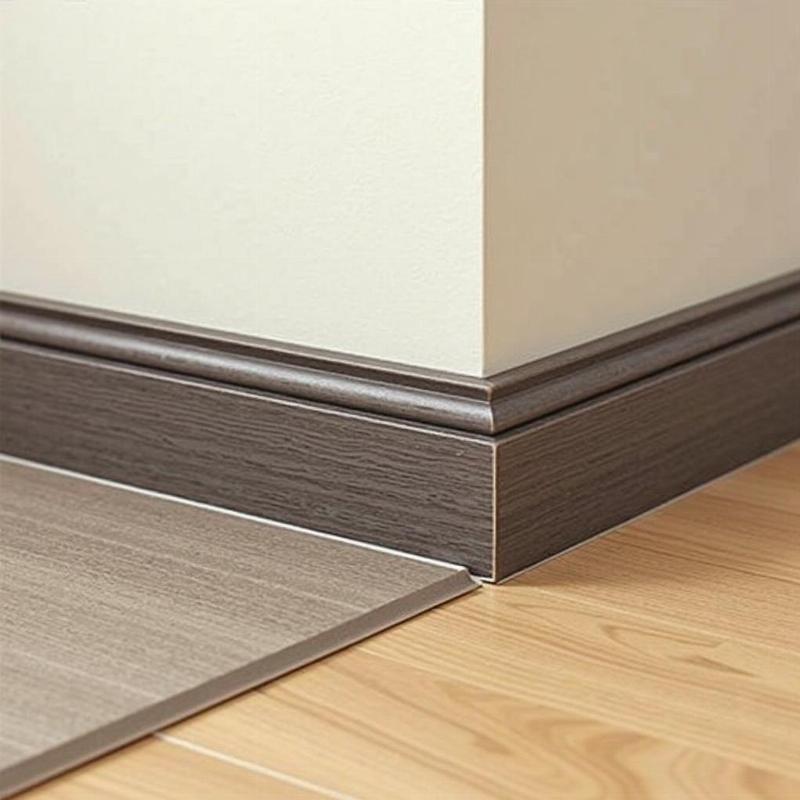 Mau gach op chan tuong 120x600mm van go dep, sang trong cho khong gian phong khach hien dai