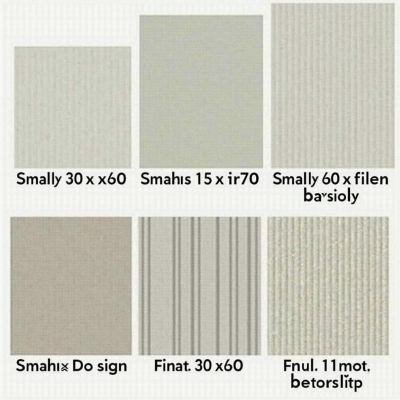 Minh họa các loại gạch Duy Hòa với kích thước, chất liệu, họa tiết khác nhau ảnh hưởng đến giá