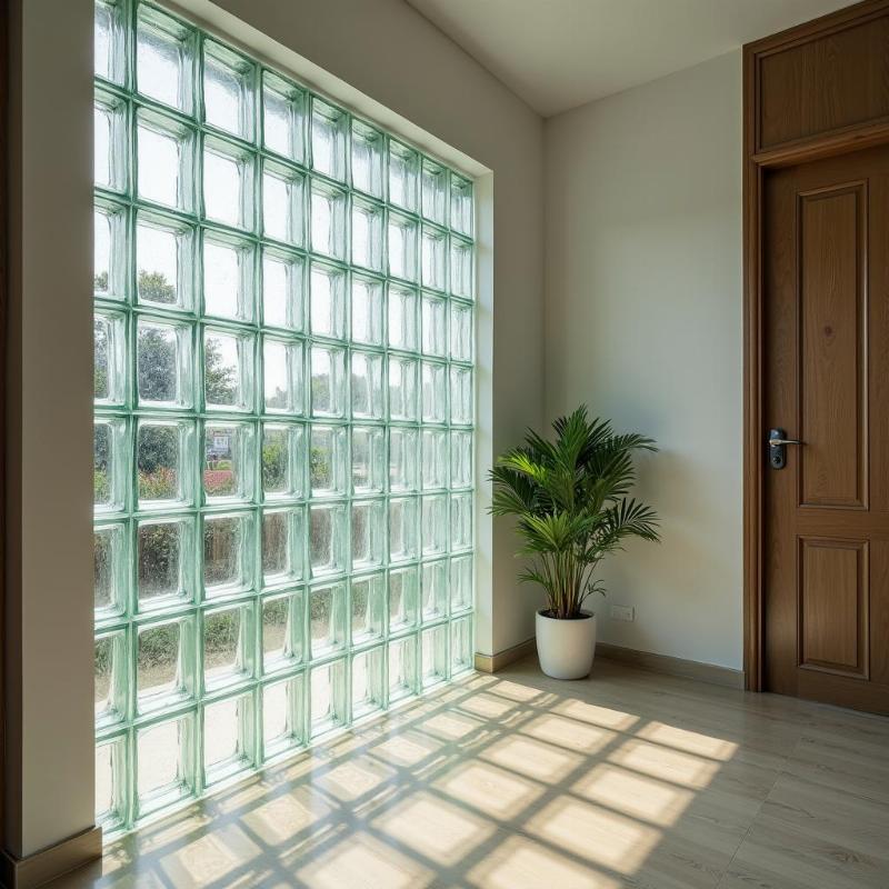 Ứng dụng gạch kính lấy sáng Đồng Tâm trong các công trình nhà ở và thương mại